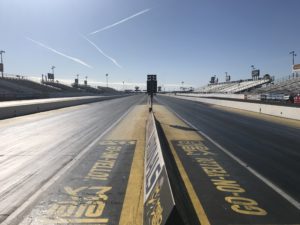 Drag strip starting line